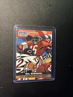 1991 Pro Set - NFL Newsreel San Francisco 49ers, Chicago Bears #692